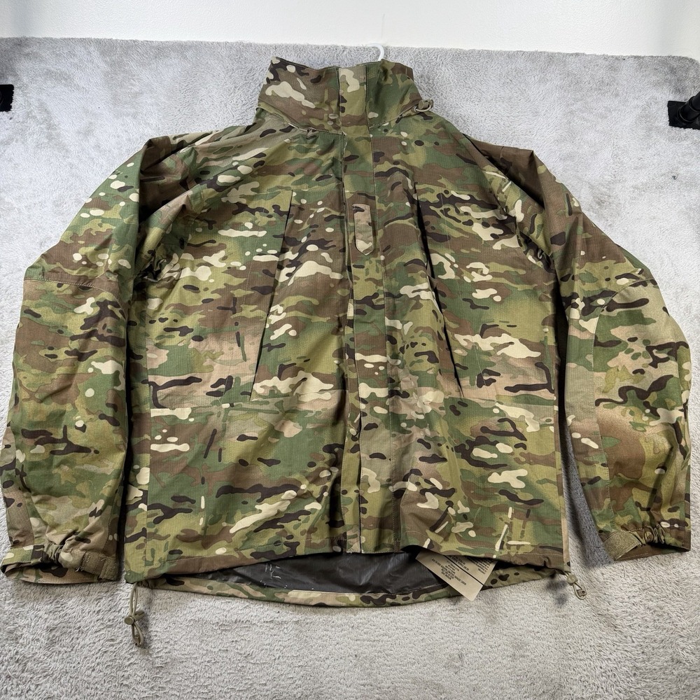 Military Jacket Medium Long OCP Multicam Extreme Cold Wet Weather GEN III Hooded